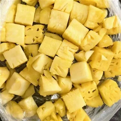 Frozen Pineapple Cubes